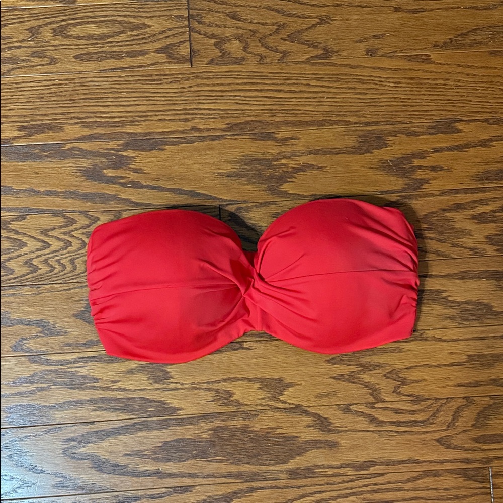 Victoria's Secret Vibrant Red Bikini Top